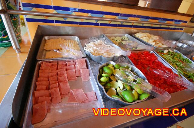 Mexique Bucerias Royal Decameron Vallarta Viandes froides, fromages,...