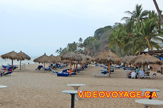 Mexique Puerto Vallarta Dreams Puerto Vallarta Plusieurs profondeurs de parasol.