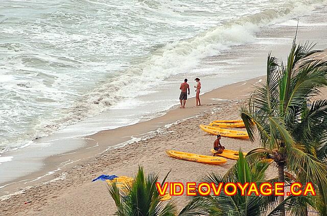 Mexique Puerto Vallarta Dreams Puerto Vallarta La plage ne permet pas de longue marche.