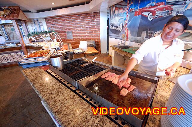 Mexique Puerto Vallarta Dreams Puerto Vallarta Le grill.