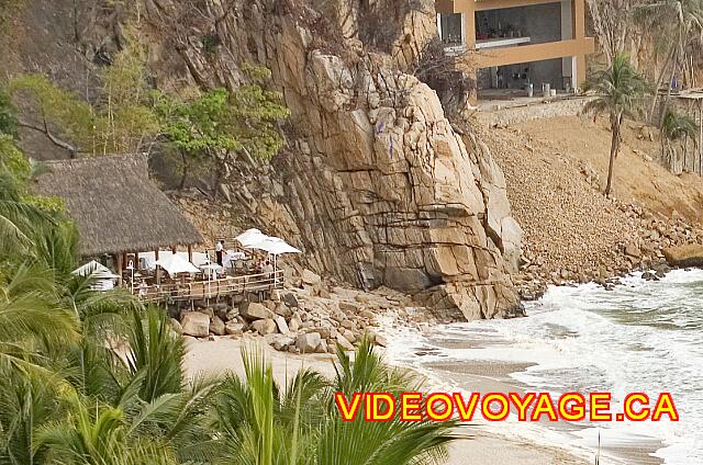 Mexique Puerto Vallarta Dreams Puerto Vallarta El restaurante Seaside Grill se encuentra en la orilla del mar.