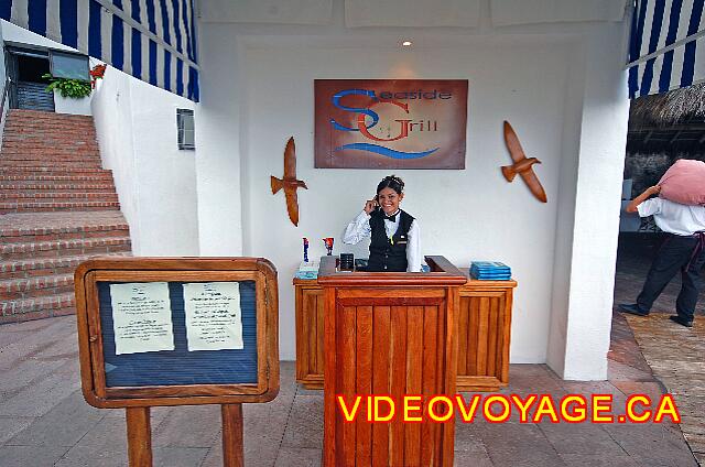 Mexique Puerto Vallarta Dreams Puerto Vallarta La recepción del restaurante.