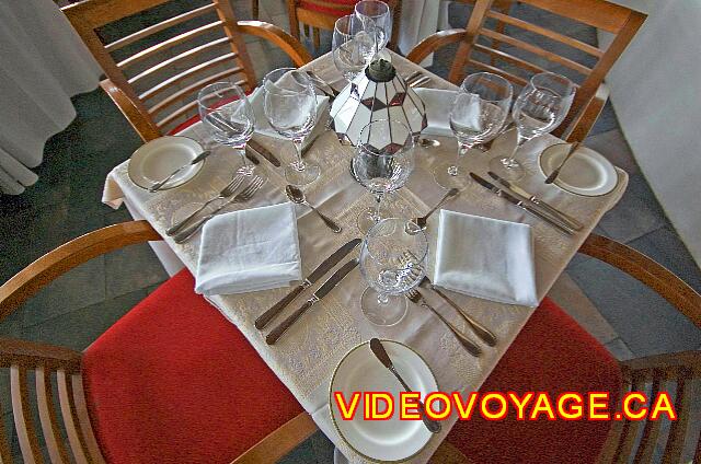 Mexique Puerto Vallarta Dreams Puerto Vallarta The presentation of tables.