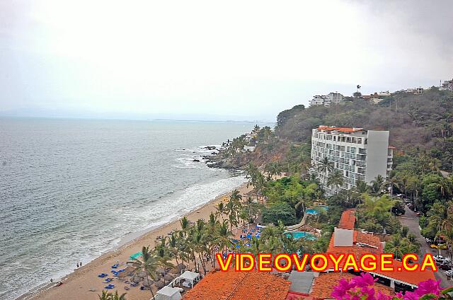 Mexique Puerto Vallarta Dreams Puerto Vallarta Le batiment Dream à droite.