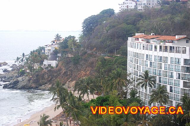 Mexique Puerto Vallarta Dreams Puerto Vallarta Au centre, le chemin sinueux.