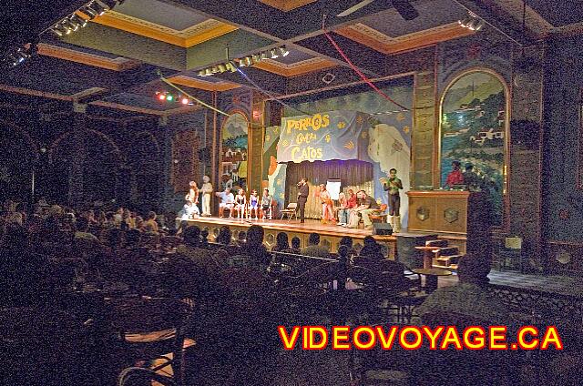 Mexique Nuevo Vallarta Riu Jalisco Una noche con el entretenimiento en lugar de un espectáculo de danza.