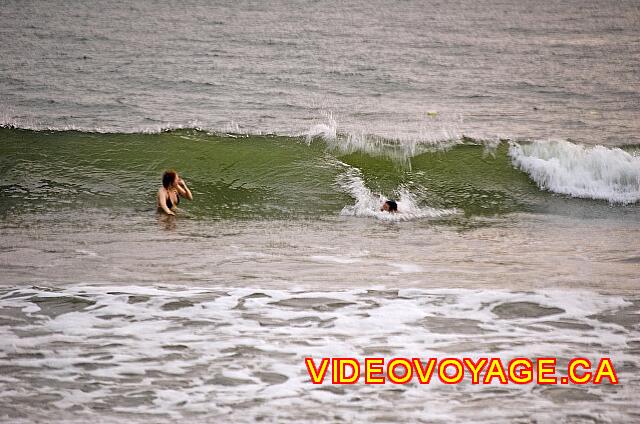 Mexique Nuevo Vallarta Riu Jalisco Las olas más grandes durante nuestra estancia.