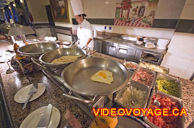 Mexique Nuevo Vallarta Riu Jalisco Huevos cocinados a su gusto.