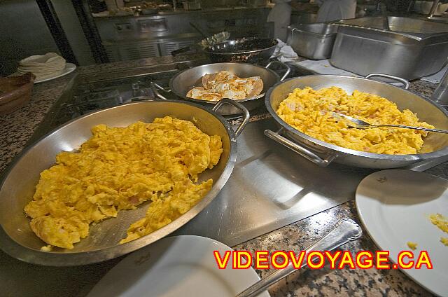 Mexique Nuevo Vallarta Riu Jalisco Huevos cocinados de diferentes maneras.