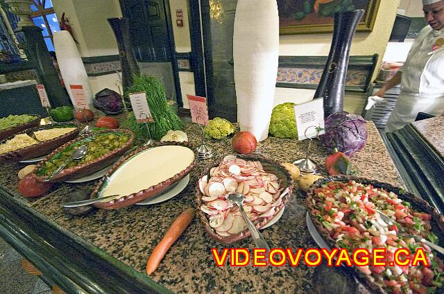 Mexique Nuevo Vallarta Riu Jalisco Diferentes platos.