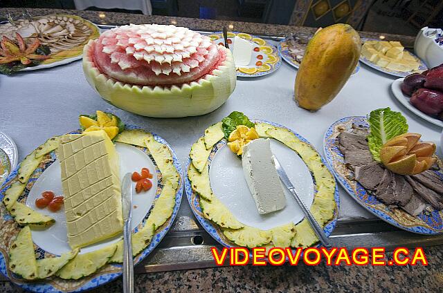 Mexique Nuevo Vallarta Riu Jalisco Todavía otros quesos y embutidos.