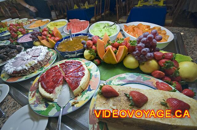 Mexique Nuevo Vallarta Riu Jalisco Los postres y frutas