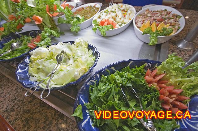Mexique Nuevo Vallarta Riu Jalisco La barra de ensaladas