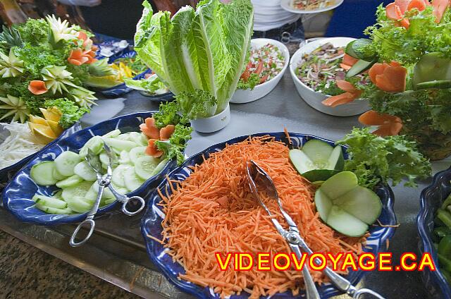 Mexique Nuevo Vallarta Riu Jalisco La barra de ensaladas