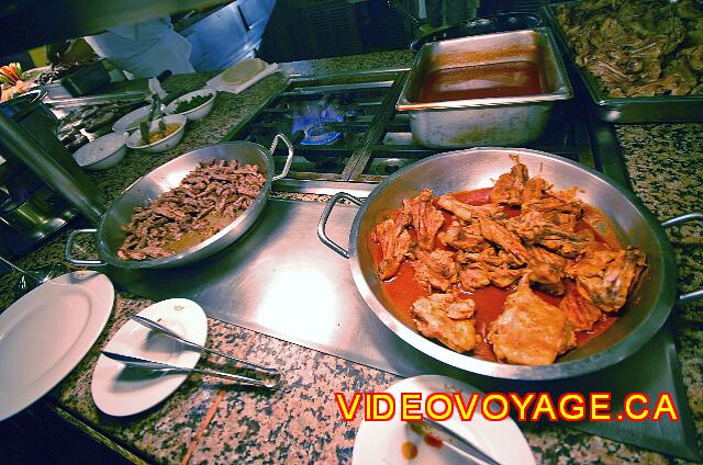 Mexique Nuevo Vallarta Riu Jalisco Platos preparados antes.