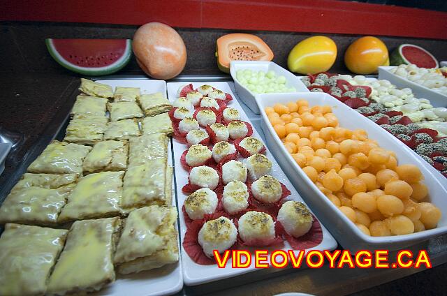 Mexique Nuevo Vallarta Riu Jalisco Por otro lado de la barra central, postres