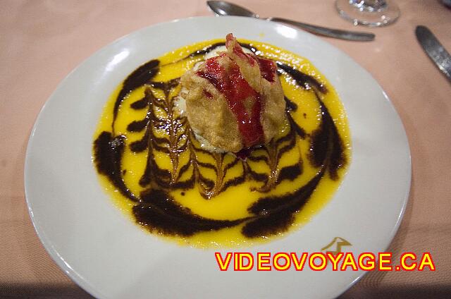 Mexique Nuevo Vallarta Riu Jalisco Un postre que se puede pedir.