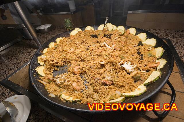 Mexique Nuevo Vallarta Riu Jalisco Arroz con mariscos.