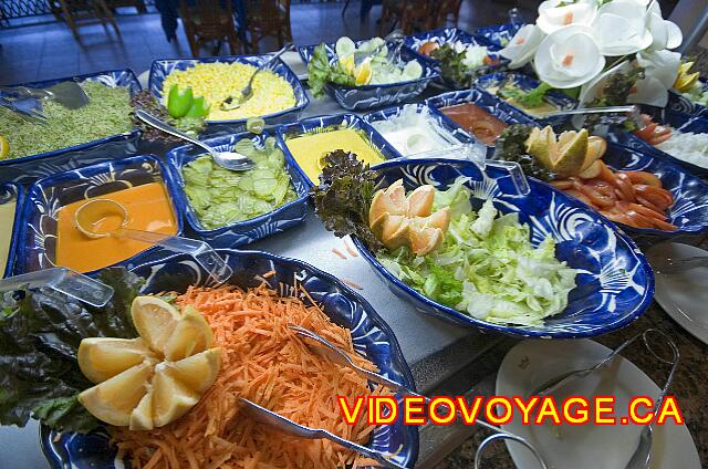 Mexique Nuevo Vallarta Riu Jalisco La barra de ensaladas