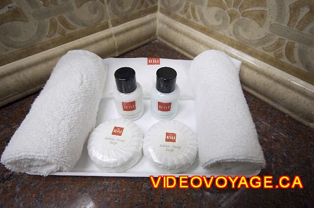Mexique Nuevo Vallarta Riu Vallarta The articles of personal care and washcloths.