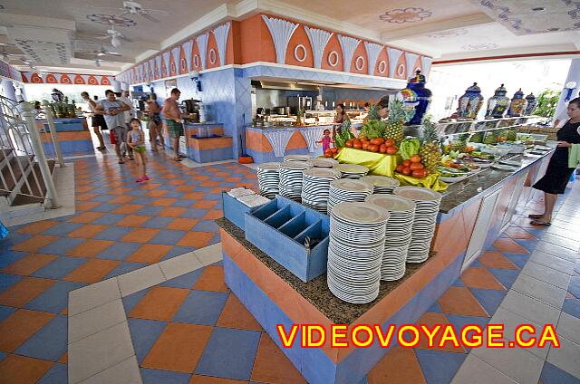 Mexique Nuevo Vallarta Riu Vallarta Buffet en forma de L-