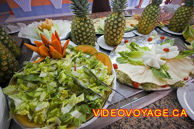 Mexique Nuevo Vallarta Riu Vallarta Salad and cold cuts.