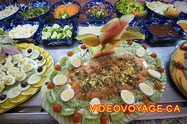 Mexique Nuevo Vallarta Riu Vallarta Salmón ahumado