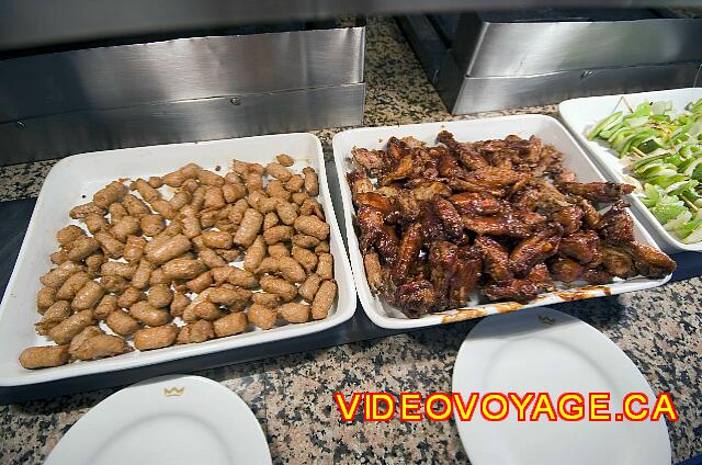 Mexique Nuevo Vallarta Riu Vallarta Algunos platos calientes también.