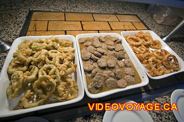 Mexique Nuevo Vallarta Riu Vallarta Fries y albóndigas.