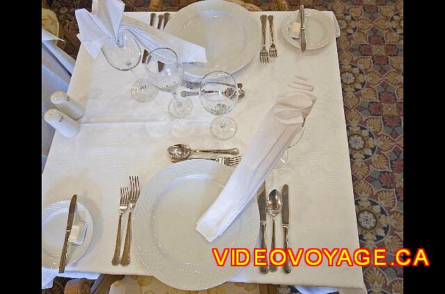 Mexique Nuevo Vallarta Riu Vallarta La presentación de la tabla.