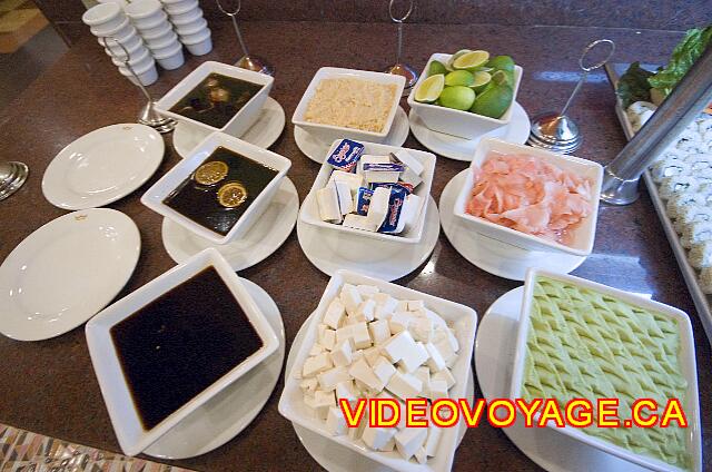 Mexique Nuevo Vallarta Riu Vallarta For accompanied the sushi.