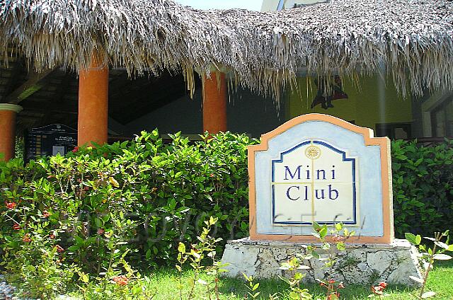 Republique Dominicaine Punta Cana Gran Bahia Principe Le mini-club de l'hôtel.