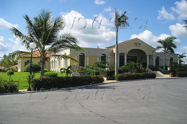 Republique Dominicaine Punta Cana Gran Bahia Principe El SPA está situado en la entrada del sitio.