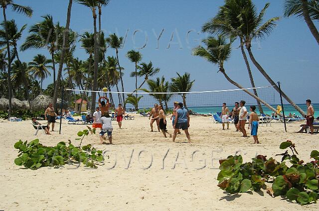 Republique Dominicaine Punta Cana Gran Bahia Principe Voleibol de playa.