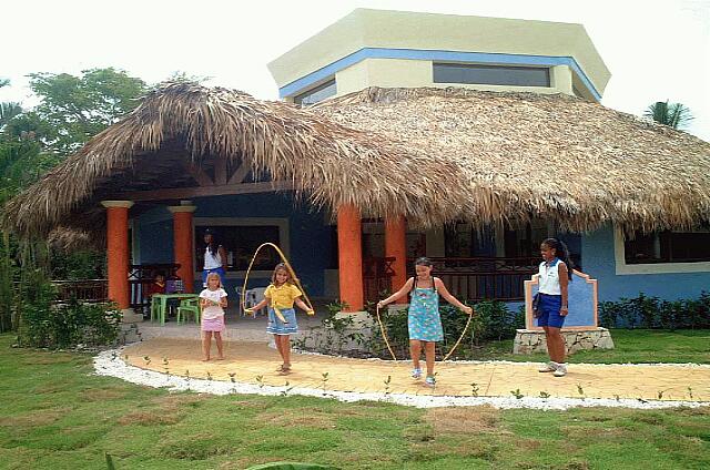 Republique Dominicaine Punta Cana Gran Bahia Principe Avec des animatrices spécialisées.