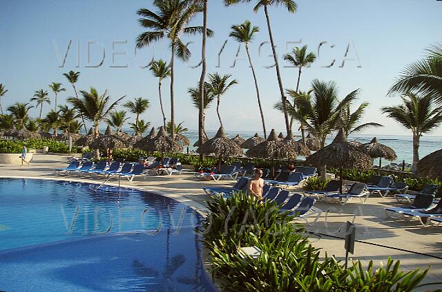 Republique Dominicaine Punta Cana Gran Bahia Principe La piscine près de la plage.