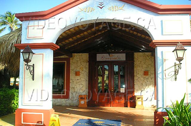 Republique Dominicaine Punta Cana Gran Bahia Principe L'entrée du restaurant.