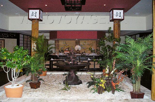 Republique Dominicaine Punta Cana Gran Bahia Principe The interior of the restaurant.