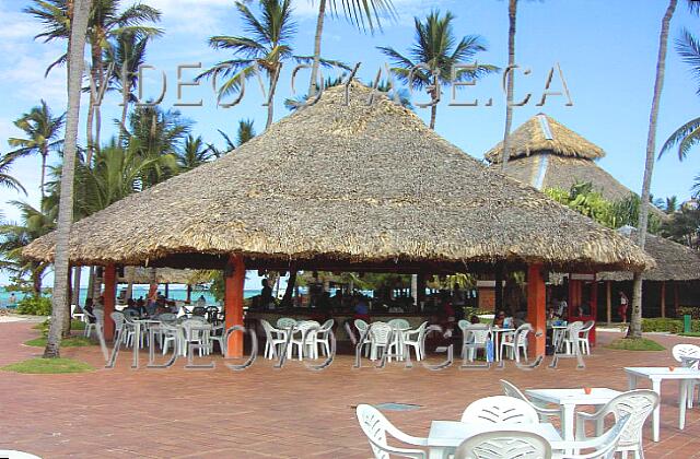 Republique Dominicaine Punta Cana Bavaro Casino Le bar de la piscine de l'hôtel Barcelo Bavaro Beach.