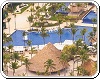 Piscine Principale de l'hôtel Barcelo Bavaro Palace Deluxe à Punta Cana Republique Dominicaine