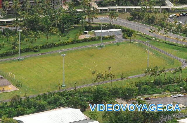 Republique Dominicaine Punta Cana Barcelo Bavaro Palace Deluxe Un terrain de soccer