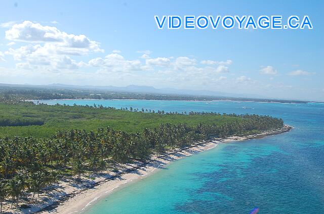 Republique Dominicaine Punta Cana Barcelo Bavaro Palace Deluxe The beach 1 kilometer south of the hotel is much less beautiful, but it is ideal for snorkel.