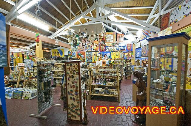 Republique Dominicaine Punta Cana Barcelo Bavaro Caribe Inside a shop with souvenirs.