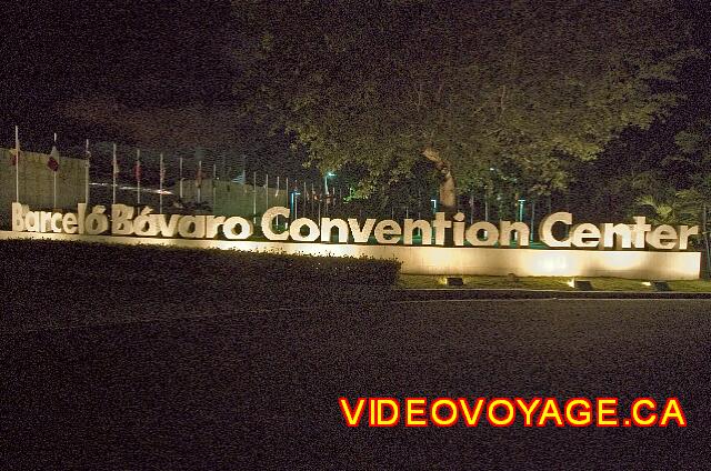 Republique Dominicaine Punta Cana Barcelo Bavaro Caribe El centro de congresos de la pantalla que puede recibir más de 3.000 personas.