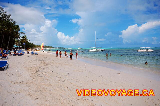 Republique Dominicaine Punta Cana Barcelo Bavaro Caribe Une plage profonde.