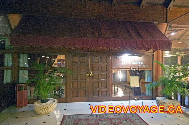 Republique Dominicaine Punta Cana Barcelo Bavaro Caribe The entrance to the restaurant.
