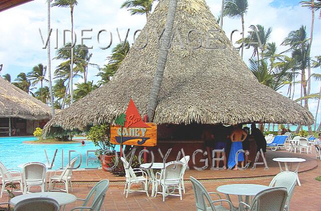 Republique Dominicaine Punta Cana Bavaro Beach & Convention Center Une portion du bar disponible en dehors de la piscine.