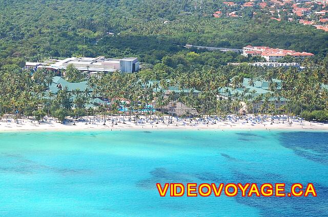 Republique Dominicaine Punta Cana Bavaro Beach & Convention Center A l'avant de l'hôtel Palace, le centre des congrès Barcelo Bavaro qui est de grande dimensions.