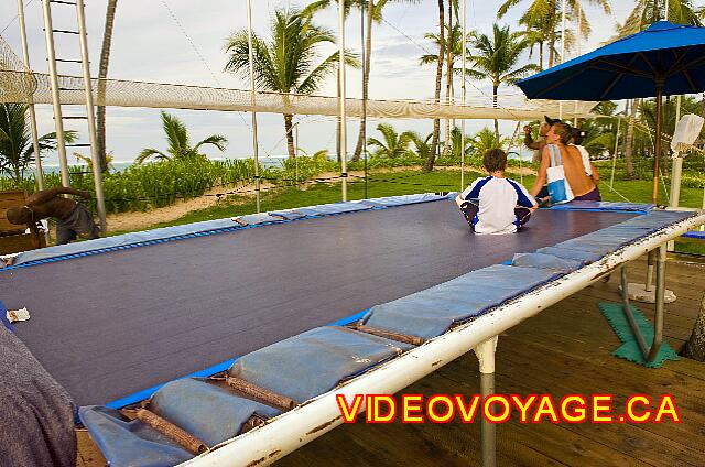 Republique Dominicaine Punta Cana Punta Cana A trampoline is also available.