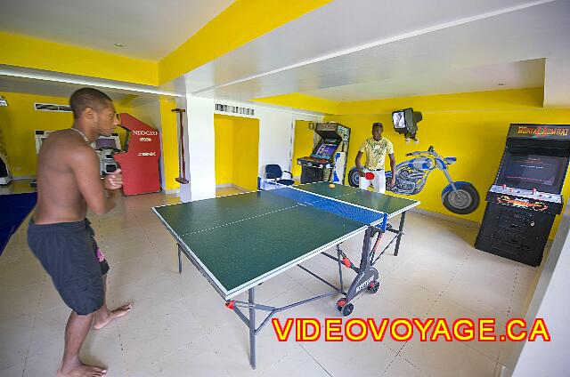 Republique Dominicaine Punta Cana Punta Cana A ping-pong table and numerous video games.